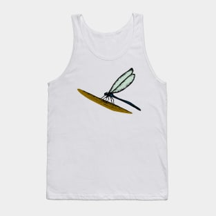 Sketched Dragonfly Tank Top